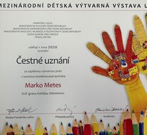 MEDZINÁRODNÁ DETSKÁ VÝTVARNÁ VÝSTAVA  LIDICE /CZE